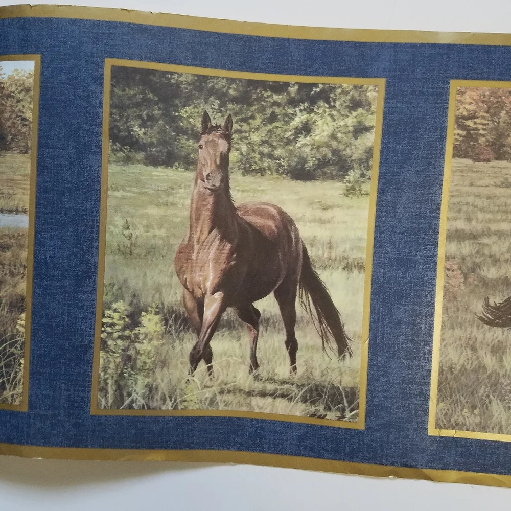 Wallpaper Border Horse